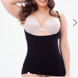 Black shaper tank top